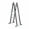 Thang nhôm gấp đa năng 4 đoạn Advindeq ADM103 Black